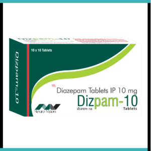 Dizpam Diazepam 10mg Tablets