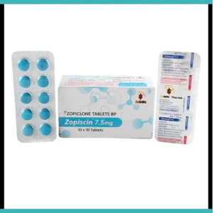 Zopiclone Zopiscin 7.5mg Blue Tablets